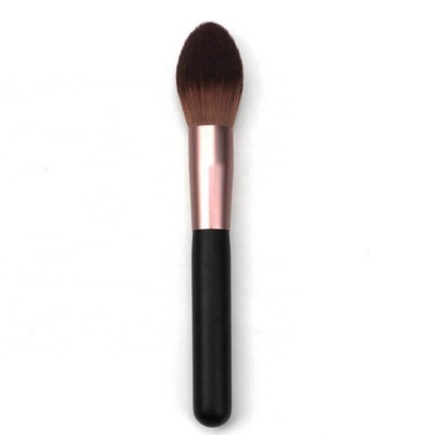 Private Label Custom Logo Flame Shape Blush Makeup Loose Powder Brush